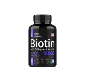 Biotin and Collagen Capsules 15000 MCG