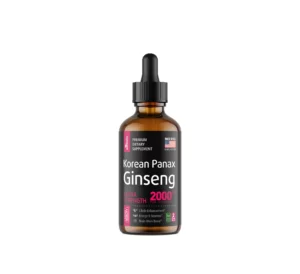 Korean Panax Ginseng Drops 2000 MCG