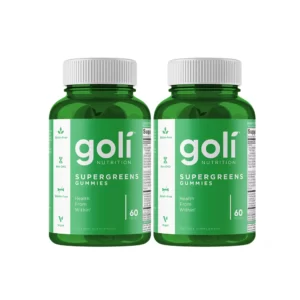 2 Bottles Supergreens Gummies 60s